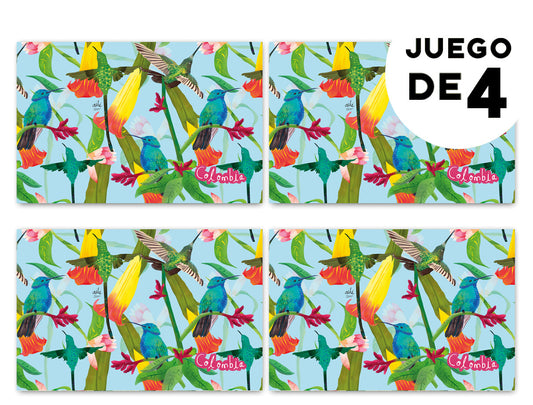 Individuales Colibrí