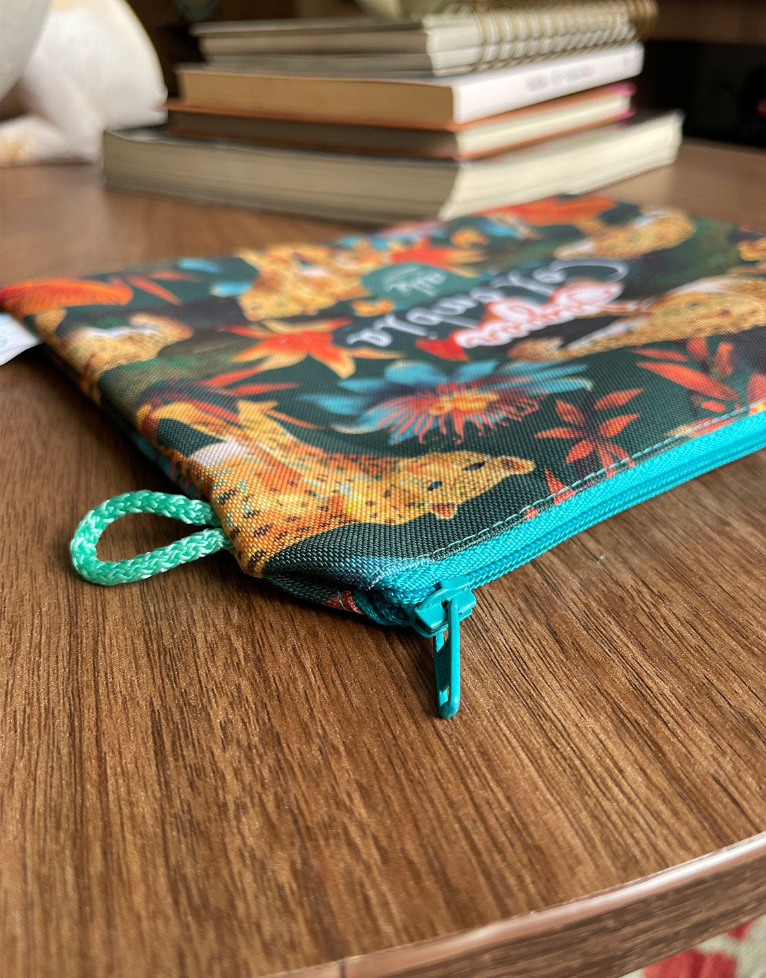 Set de cosmetiquera souvenir con jaguares ilustrados de Colombia, Jaguar Colombia — recuerdo de viaje selva colombiana, souvenir jaguar Colombia, regalo para hombre, regalo para hombres. Ailé
