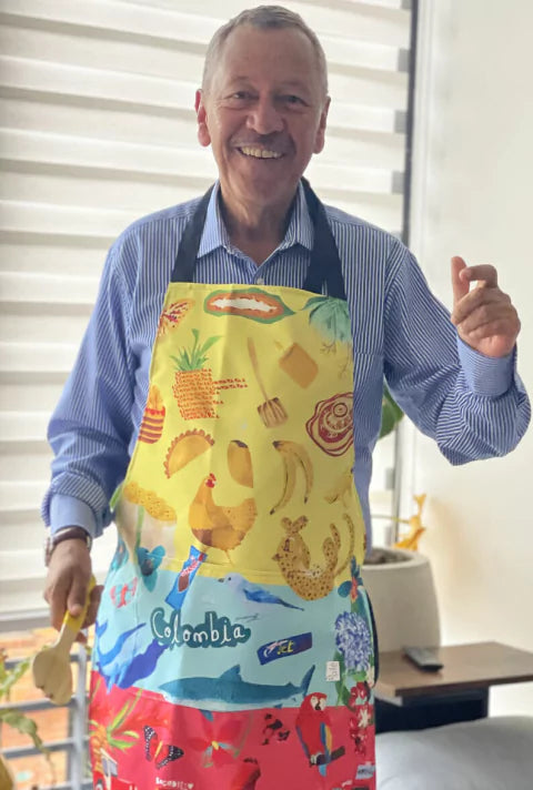 Delantal Los Colores de mi Tierra