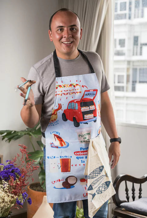 Delantal Postres Colombianos