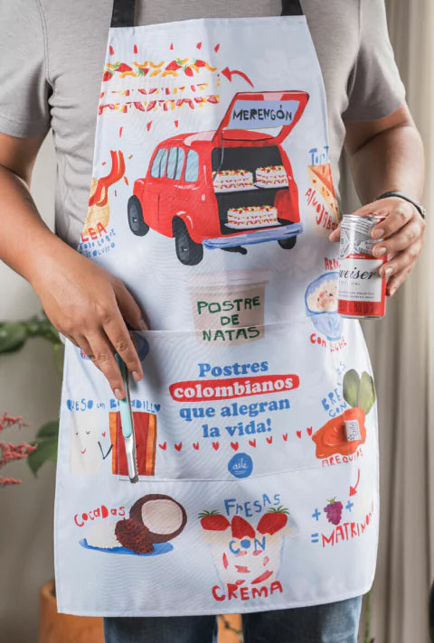 Delantal Postres Colombianos