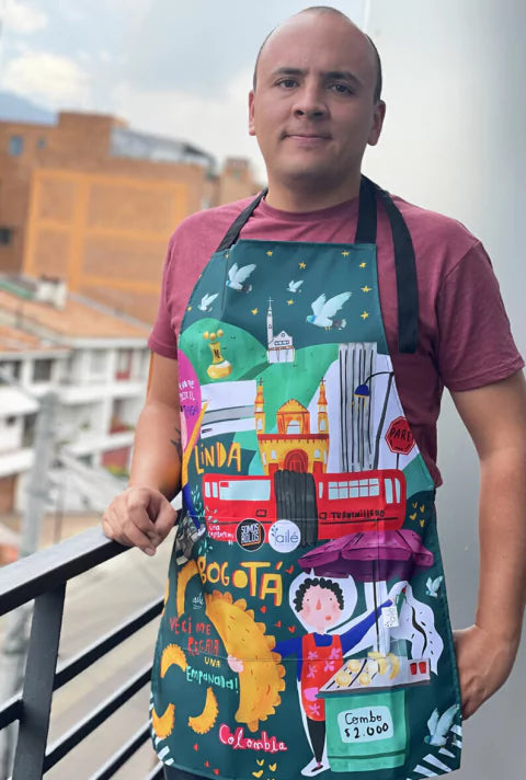 Delantal La Veci - Collab con Somos Rolos