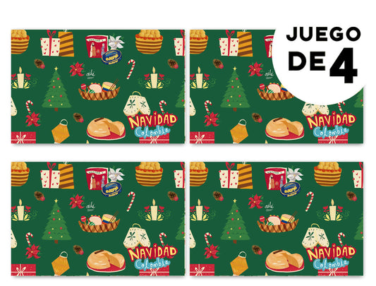 Individuales Navidad