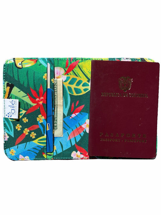 Portapasaporte Tucán