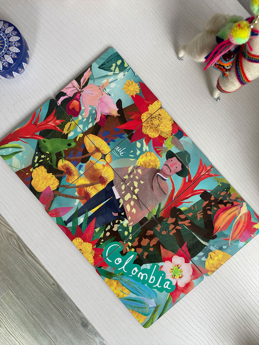 Portavasos Colombia Mágica