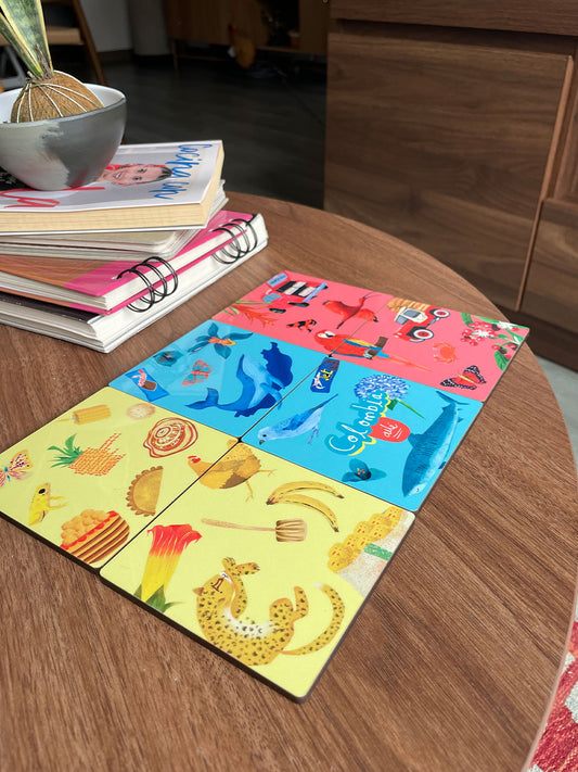 Portavasos Colores de mi Tierra