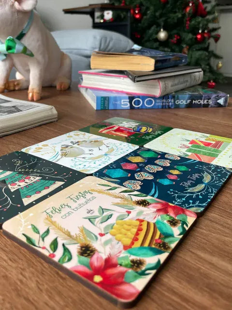 Portavasos Navidad mix