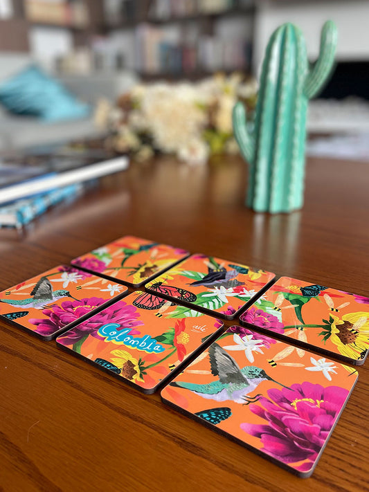 Portavasos Polinizadores