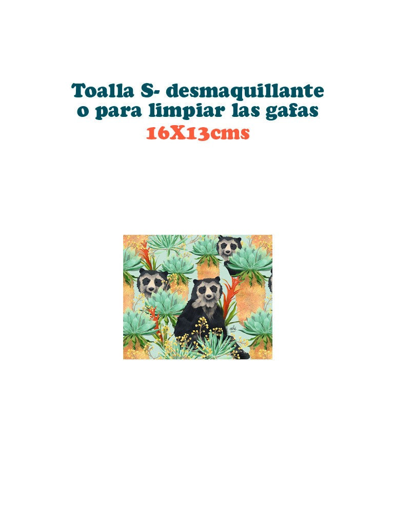 Toalla Oso de Anteojos