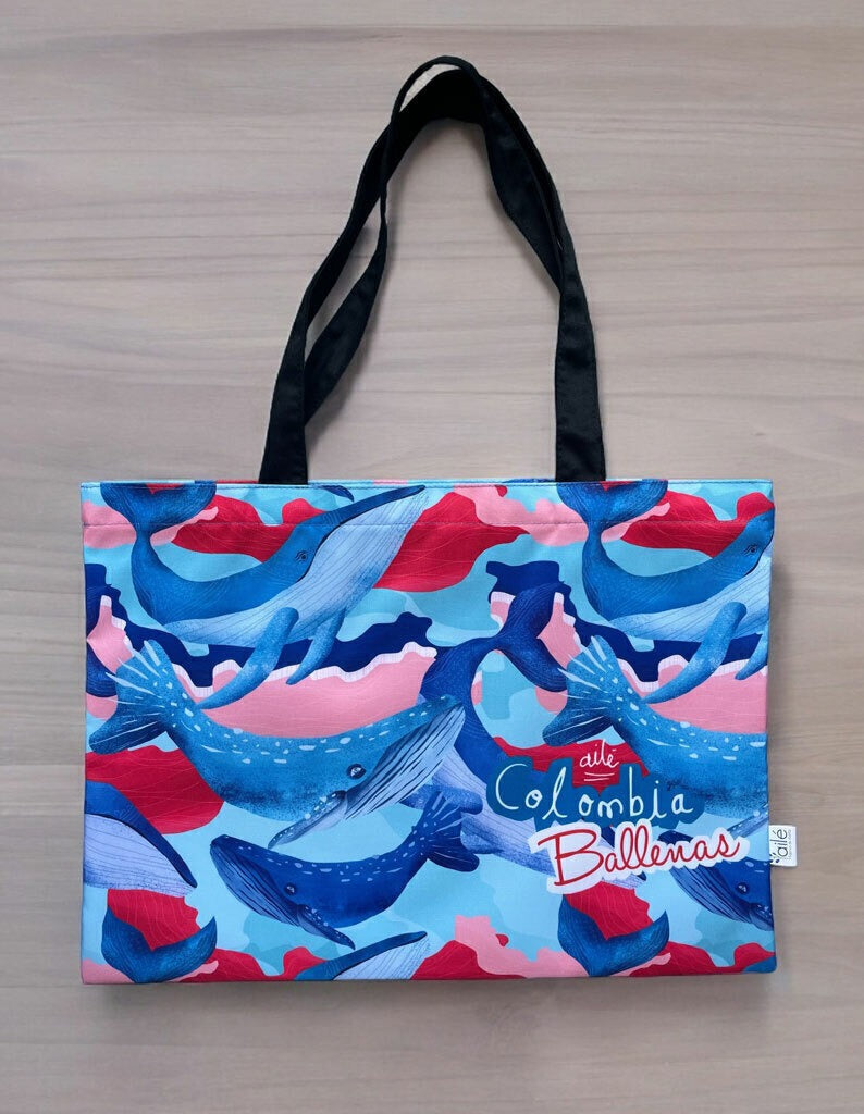 Tote bag Ballenas