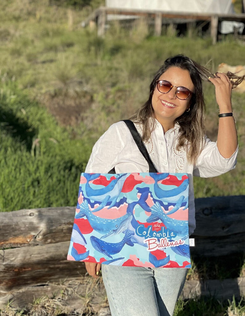 Tote bag Ballenas