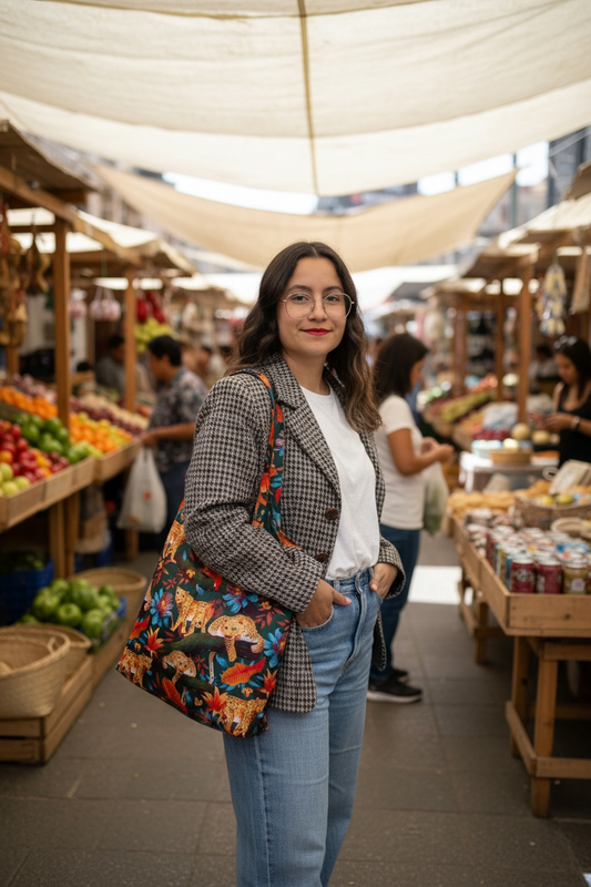 Bolsa plegable Jaguar