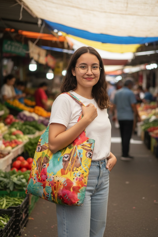 Bolsa plegable Oso perezoso