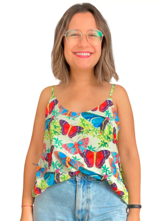 Blusa Mariposas