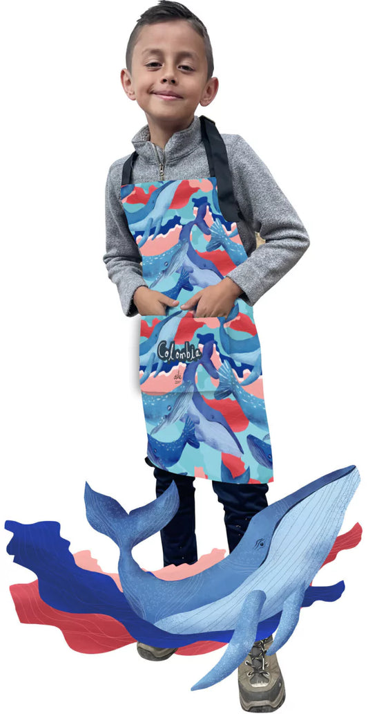 Delantal Niños Ballena