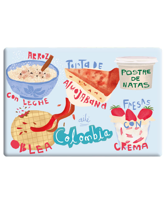 Imán Postres Colombianos