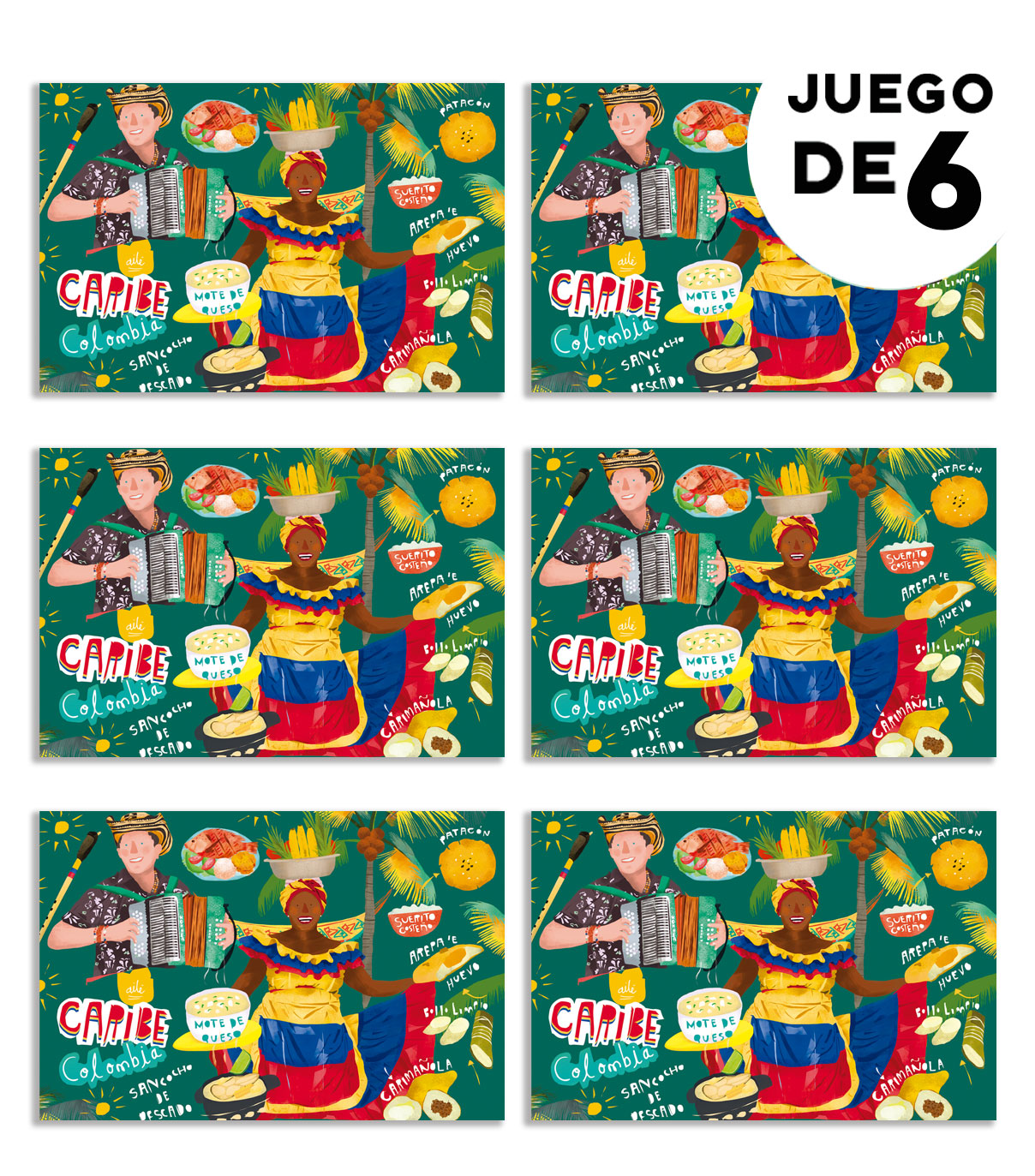 Individuales Caribe
