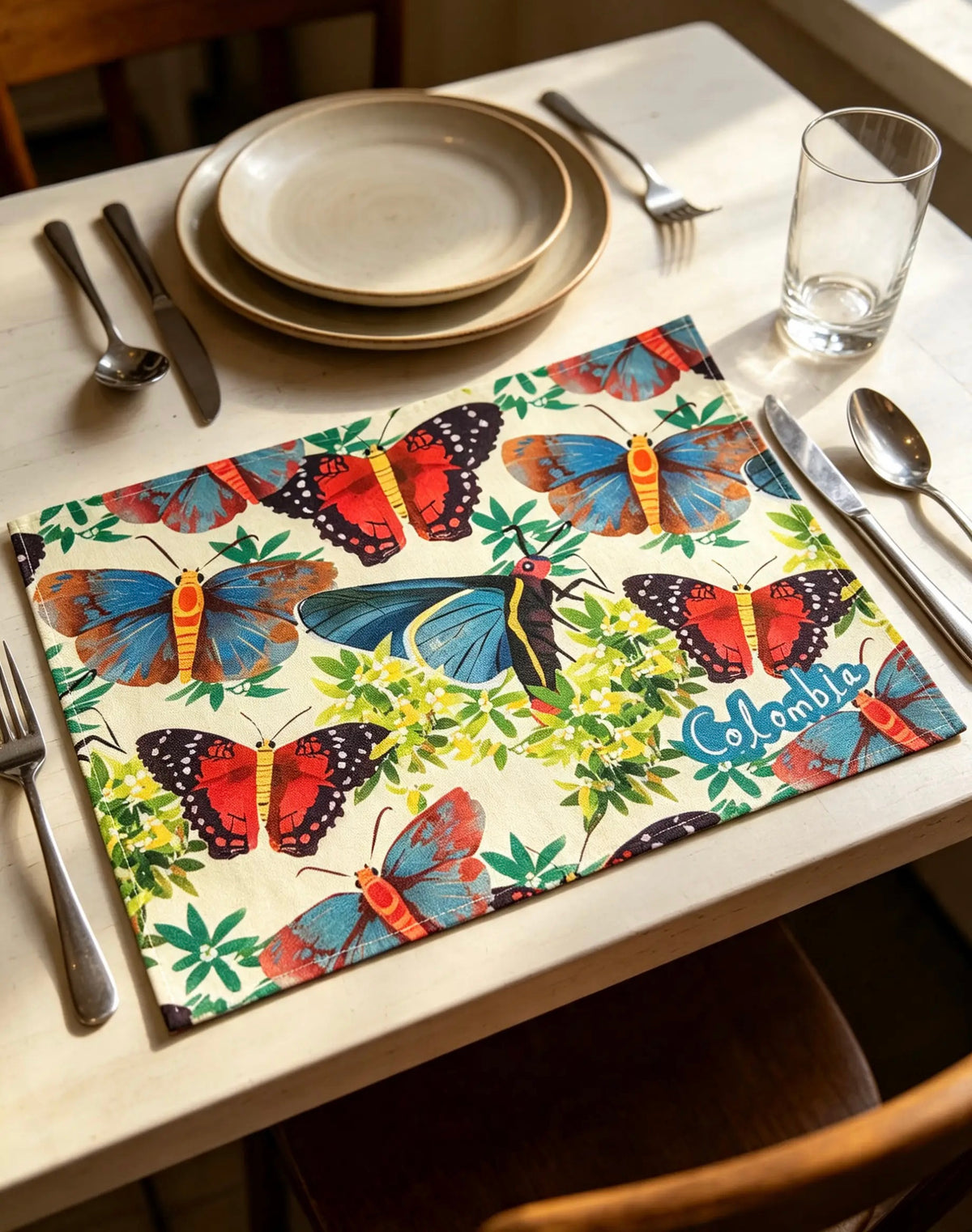 Individuales Mariposas