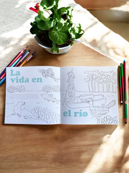 Libro para colorear - Colombia y sus paisajes