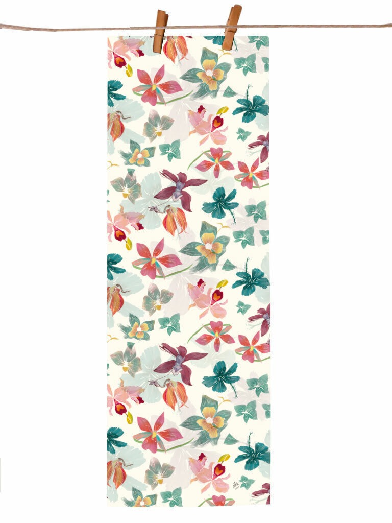Pañoleta Orquídeas