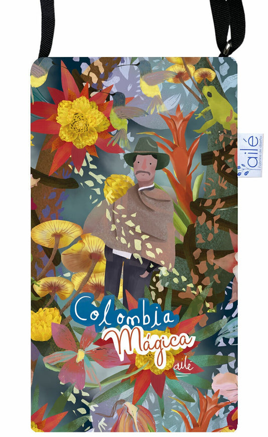 Portagafas/ Portacelular Colombia Mágica