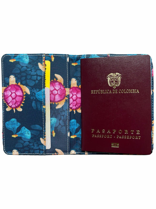 Portapasaporte Tortuga