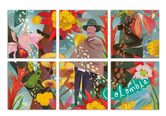 Portavasos Colombia Mágica