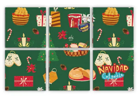 Portavasos Navidad Colombia
