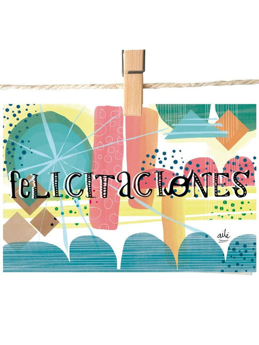 Postal Felicitaciones