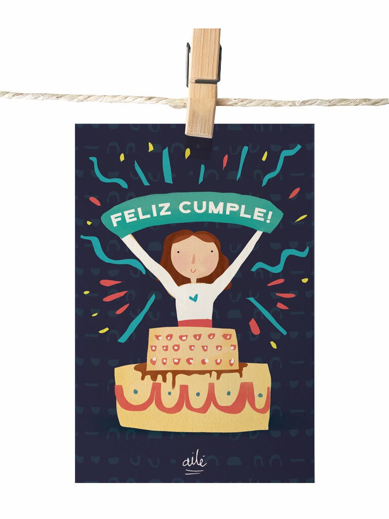 Postal Feliz Cumple