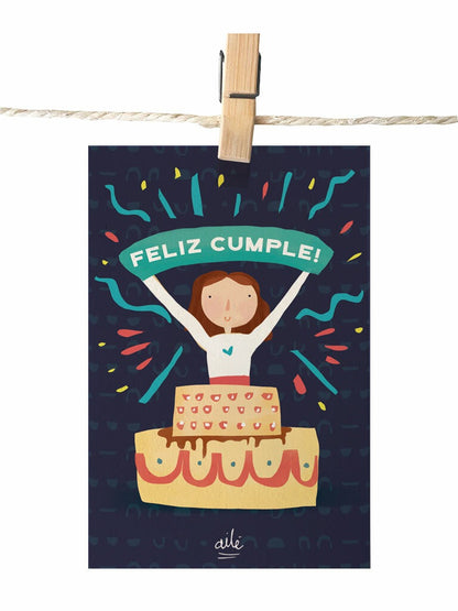 Postal Feliz Cumple