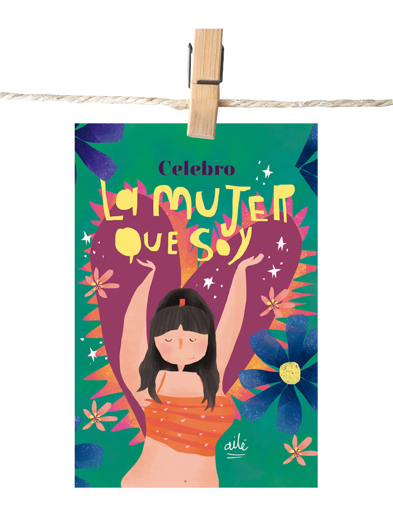 Postal La mujer que soy