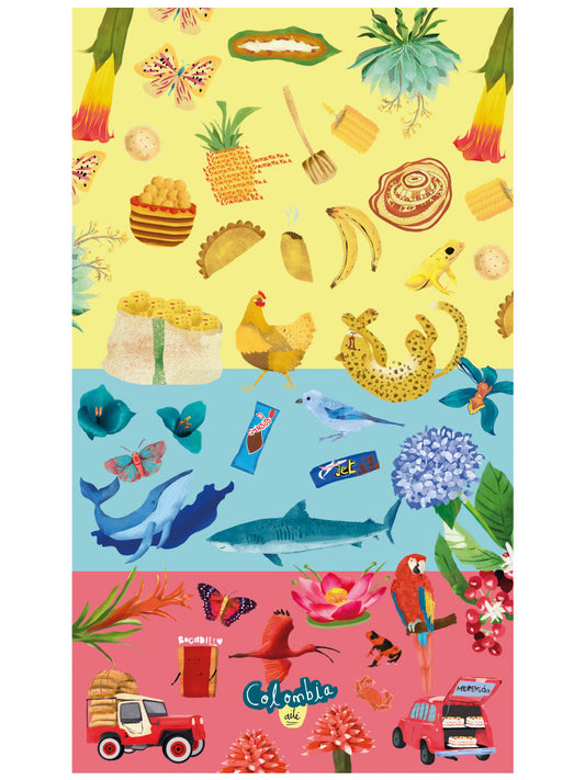 Toalla Colores de mi Tierra