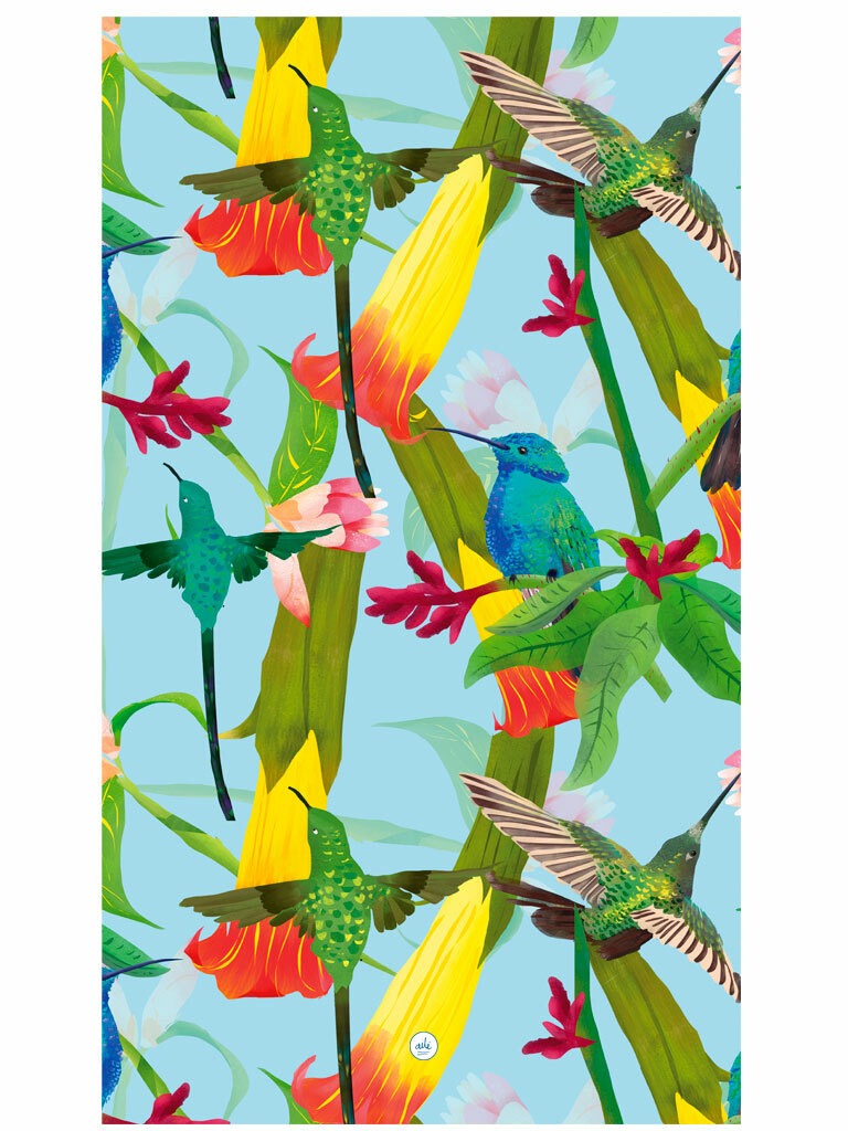Toalla Colibrí