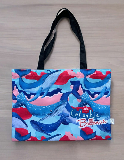 Tote bag Ballenas