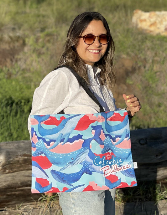 Tote bag Ballenas