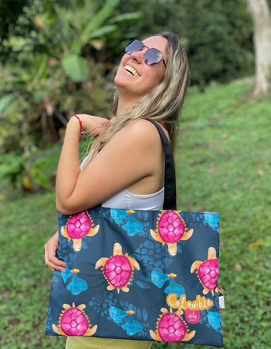 Tote bag Tortuga